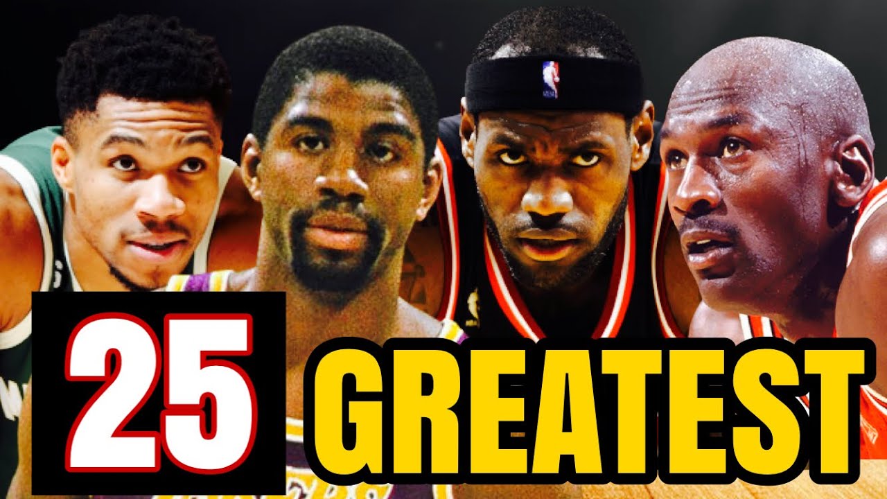 The 25 Greatest Players Of All Time (PEAK ONLY) - YouTube