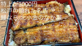 特上が3000円 松戸の隠れた名店 鰻といったら北小金のなか瀬  ごとうのB級グルメ旅