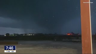 Tornado captured on video near Decatur