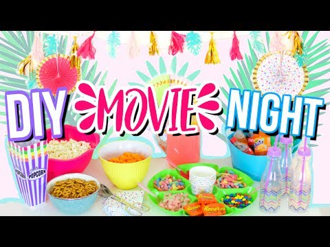 DIY MOVIE NIGHT! DIY MOVIE NIGHT!