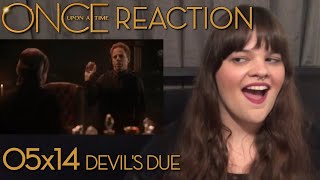 Once Upon a Time - 5x14 “Devil's Due” Reaction