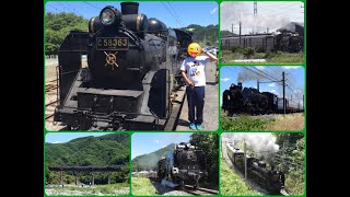 [完全 総集編]『C58363＋12系客車・急行 SLパレオエクスプレス[5001レ・5002レ]』2018/5/20(秩父鉄道[秩父本線])