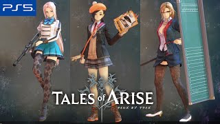 【テイルズ オブ アライズ】DLC 学生服衣装と修練場クリア武器のポーズ集 (シオン・アルフェン・リンウェル・ロウ・キサラ・テュオハリム)【Tales of ARISE】