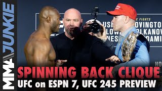 UFC on ESPN 7, UFC 245 preview | Spinning Back Clique