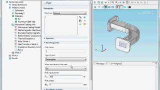 Tutorial: Modeling Heated Waveguide in COMSOL