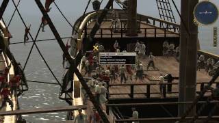 Empire: Total War - Sea Battle Realism (Multiplayer Game-Play) HD