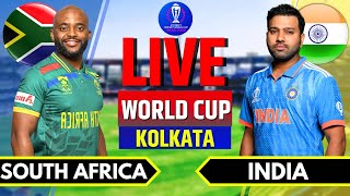 India vs South Africa Live | World Cup 2023 | IND vs SA Live | ICC World Cup Match Live, #livescore