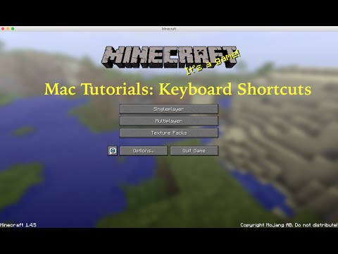 Minecraft Keyboard Shortcuts (Minecraft Mac Tutorials) Minecraft Keyboard Shortcuts (Minecraft Mac Tutorials)