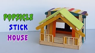 Popsicle Stick House #10 - Crafts ideas for Fairy House