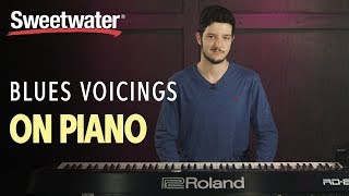 Beginner Blues Voicings on Piano