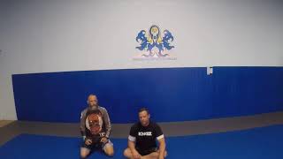 nogi sweep from guard / nogi crucifix sweep from guard