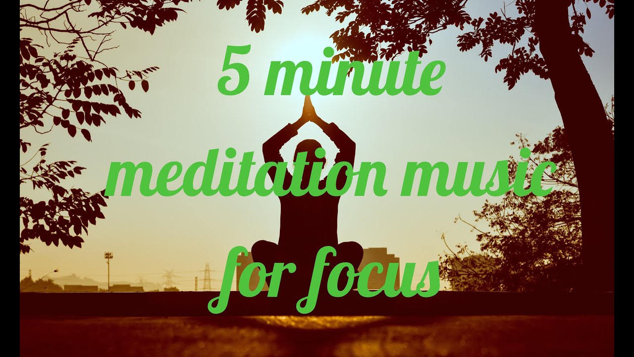 5 Minute Meditation Music For Focus Youtube Music