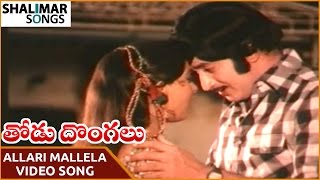 Thodu Dongalu Movie || Allari Mallela Video Song || Krishna, Chiranjeevi || Shalimar Songs