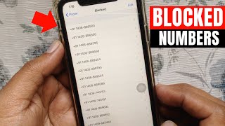 How to Check Your Blocked Numbers on iPhone