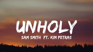 Sam Smith - Unholy Lyrics Ft Kim Petras Mommy Dont Know Daddys Getting Hot Tiktok Song