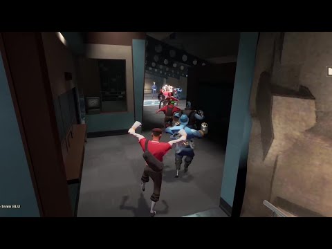 Tf2 Longest Conga Line Ever Youtube