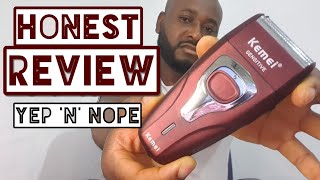 Honest Review Kemei 1123 Foil Shaver/ A Must Watch Review