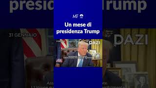 Un mese da Presidente #trump #ai #dazi #gaza #usa #zelensky #dogecoin