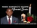 memorial service for bro. mark rabong o ngome