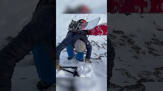 Splitboarding near Chester Lake