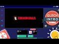 Kinemaster Best glitch intro design tutorial | Kinemaster 2d intro tutorial |