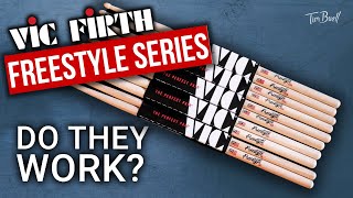 Do they work? | Vic Firth Freestyle Drumsticks | Product Demo