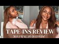 TAPE IN HAIR EXTENSIONS REVIEW: COST + MAINTENANCE + FIRST TIME EXPERIENCE