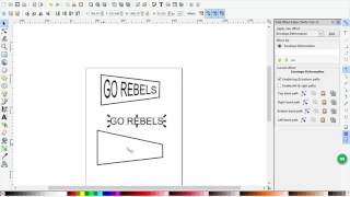 Inkscape Path Effects Envelop
