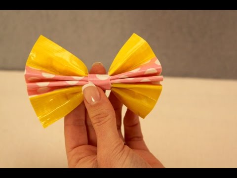 How to Make Duct Tape Bows | Sophie's World How to Make Duct Tape Bows | Sophie's World