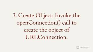 What is URLConnection class in Java