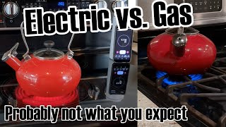 Gas stoves aren't really that fast - even standard electric is faster!
