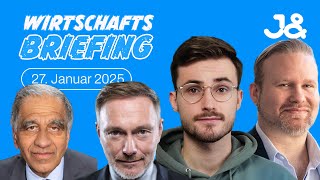 Milliardäre, Strommix, Klimaabkommen | WIRTSCHAFTSBRIEFING | 27. Januar 2025 | Gast: Jens Brodersen