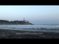 light house as seen from kovalam beach