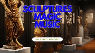 🗿🎨 Eternal Elegance: Sculptural Art 🎶🖼️• Relaxing Ambient Relief Healing Music