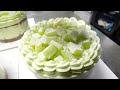 생과일이 듬뿍! 생크림 케이크 만들기, 충남 서산 디저트가게  How to make fruit cake - Korean street food