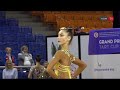 Yeva Meleshchuk 4 All-around Routines Grand Prix Brno 2020