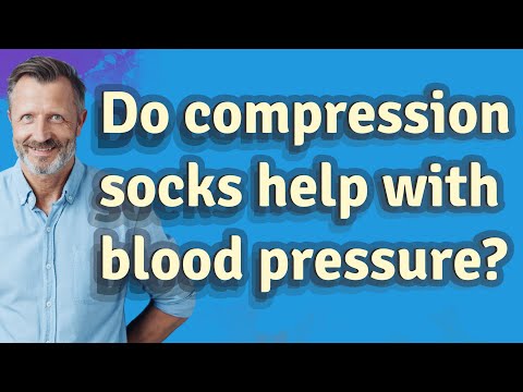 Do compression socks change blood pressure?