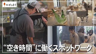 “空き時間”に働くスポットワーク（沖縄テレビ）2024/12/19