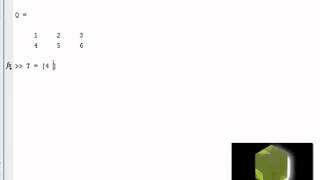 MATLAB basic tutorial: Matrix and Vector demonstration