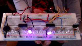 Cascading shift registers