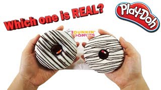 🔴 Learn how to make Realistic Doll Food Play Doh Donut! 🍩🍩🍩