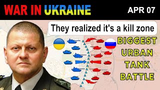 07 Apr: Ukrainians DEMOLISH RUSSIAN POSITIONS WITH TANKS | War in Ukraine Explained