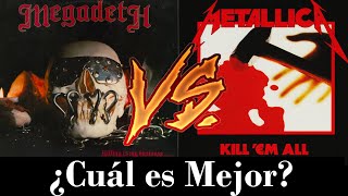 METALLICA vs MEGADETH | Kill em All v/s Killing Is My Business and Business Is Good! | VERSUS