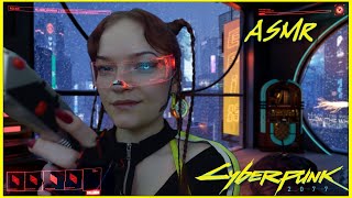 ASMR Cyberpunk 🌐 Friend hangs out with you \u0026 updates your implant