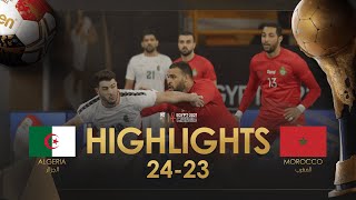 Highlights: Algeria - Morocco | Group Stage | 27th IHF Men's Handball World Championship | Egypt2021