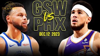 Golden State Warriors vs Phoenix Suns Full Game Highlights | December 12, 2023 | FreeDawkins
