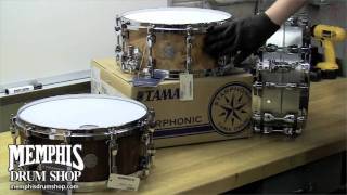 Tama Starphonic Snare Drums Unboxing