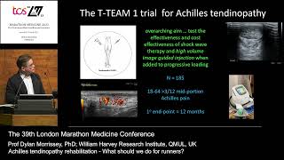 Professor Dylan Morrissey PhD; Achilles Tendinopathy rehabilitation - What should we do for runners?