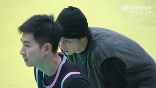 [fancam] 許凱 xukai 220103 打藍球  play basketball