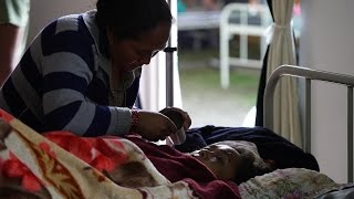 Treating Nepal's survivors